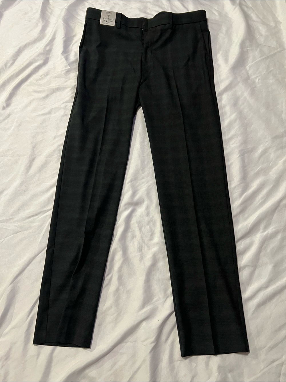 Kenneth Cole Slim Black Dress Pants